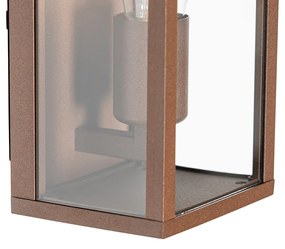 Smart wandlamp roestbruin 26 cm IP44 incl. Wifi ST64  - Charlois