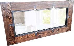 CHYRKA® Spiegel LL wandspiegel LEMBERG houten spiegel garderobe spiegel gang spiegel