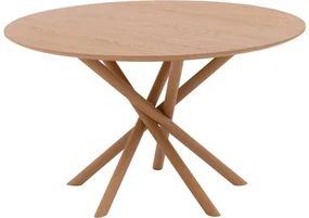 Goossens Eettafel Kristian, Rond 130 cm