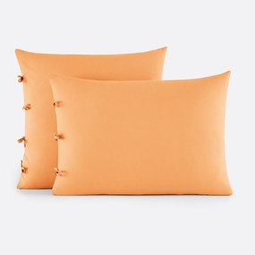 Effen kussensloop te strikken in katoen , Scenario