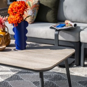 Garden Impressions Milan loungeset 5-delig - donker grijs