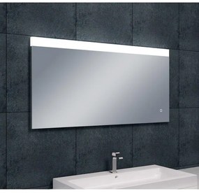 Wiesbaden Single spiegel rechthoek met LED, dimbaar en spiegelverwarming 120 x 60 cm 38.3787