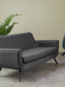 The Outsider Stoel-bank Loungeset - Jonah - 5 zits - Wicker - Antraciet - The Outsider