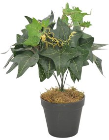 vidaXL Kunstplant met pot klimop 45 cm groen