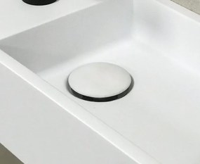 Saniclear Solid Surface clickwaste mat wit