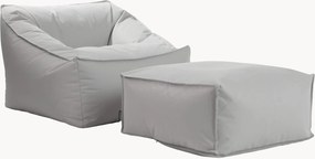 Outdoor zitzak fauteuil De Sunnyboy met poef