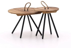 Apple Bee Elle lounge koffietafels Ø60 (h:40cm)/Ø40 (h:45cm)