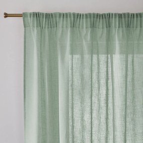 Glasgordijn met gerimpelde bies, Nyong