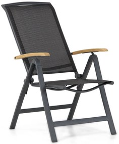 Lifestyle Garden Furniture Rosello Standenstoel Aluminium/teak Grijs