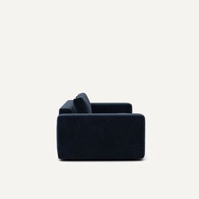 Compacte bank 3-zit in fluweel, Skander