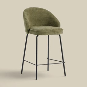 Barkruk Met Ronde Rugleuning Groen