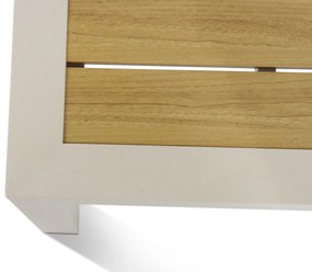 Bistroset 1 persoon  Aluminium Taupe Lifestyle Garden Furniture Evora