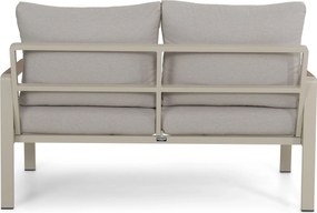 Stoel en Bank Loungeset 4 personen Aluminium Zand/Beige  Domani Furniture Leaf