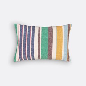 Gestreept rechthoekig kussenhoes, Ghani