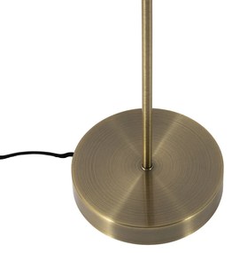 Moderne vloerlamp brons rond 145cm - Facil
