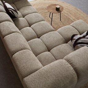 Design Bank Beige Hoek Links