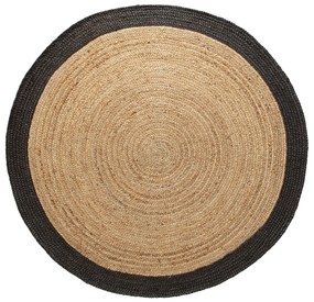 Vloerkleed Nico jute rond | Casa Caron