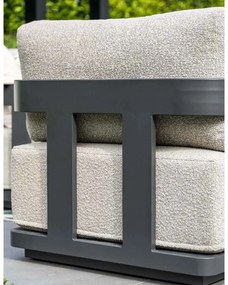 Garden Impressions Imperia loungeset 3-delig - donker grijs