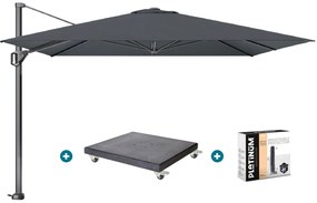 Platinum Challenger Premium T1 3.5x3.5 m - Faded Black met Modena voet en hoes