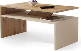 Mazzoni PRIMA artisan eiken/beige, salontafel