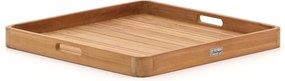 + 15% kassakorting | Dienblad voor buiten en binnen | Bellagio Caccamo | Teakhout | Natural Teak | 70x70cm | Kees Smit Tuinmeubelen