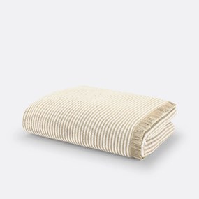 Gestreept badlaken in badstof Malo