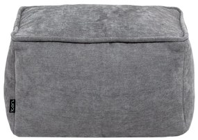 Amara Poef Chenille - Grijs