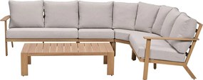 Garden Impressions Ariane loungeset 5-delig - light teak look