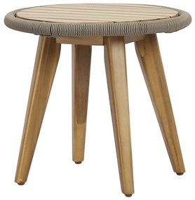 Napoli lounge tuintafel 50xH45.5 cm licht bruin