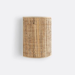 Wandlamp in raffia, Lisoa