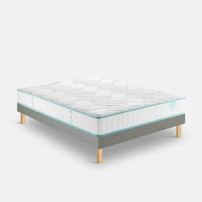 Ensemble. matras in schuim + bedbodem, LE TOUT TONIQUE