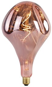 E27 dimbare LED lamp A165 roze 6W 80 lm 1800K