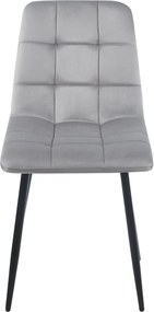 Pack 4 Stuhl Fluwelen Stoelen