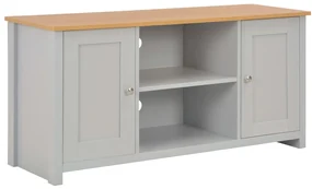 vidaXL Tv-meubel 120x39x58 cm grijs