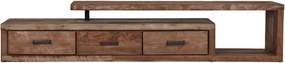 D-Bodhi Soul Tv-meubel Teakhout Met 3 Lades - 225x40x45cm.