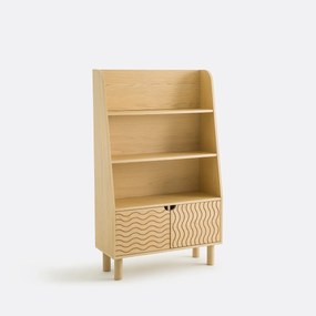 Wandmeubel/boekenkast, Wave