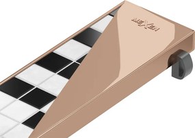 Mexen Flat M13 bekleding 2in1 voor lijnafvoer 60 cm, roze goud - 1619060