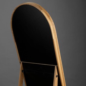 Dutchbone Caroun Staande Boogspiegel Bamboe - 40x160cm