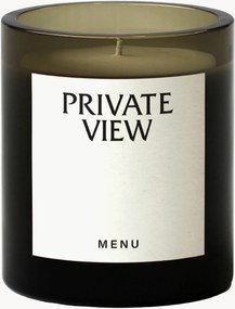 Geurkaars Olfacte Private View (mandarijnenschil, vetiver & leer)