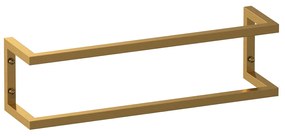 Brauer handdoekrek 60cm messing geborsteld PVD