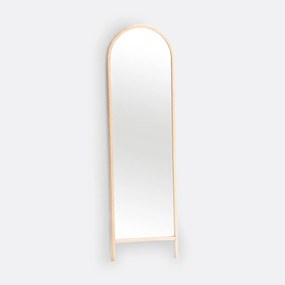 Spiegel op voet / eiken psyche 50x170 cm, Nabou