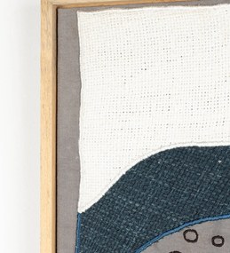 Zuiver Coastal Stoffen Schilderij Blauw