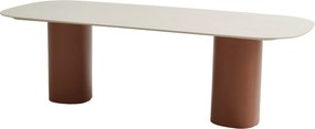 Bosco dining tuintafel 240x105xH75 cm keramiek oyster spicy Taste 4SO