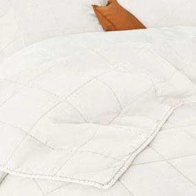 Gematelasseerde beddensprei in gewassen katoen, Sparrow