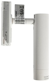 Moderne spot wit voor railsysteem 1-fase  - Iconic Ivy