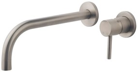 Mueller Slim inbouw wastafelkraan RVS PVD