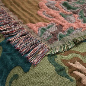 Jacquardplaid met franjes, Leanore