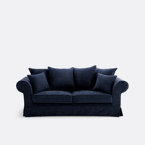 2-, 3- of 4-zitsbank met afneembare hoezen, in gemêleerd polyester, ADELIA
