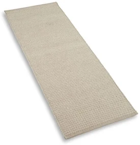Vloerkleed, gerecycled katoen, wit, lang