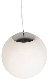 Scandinavische hanglamp opaal glas 50cm - Ball 50